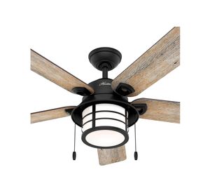 Ventilador de techo Santorini 54'' sauce negro 128 W