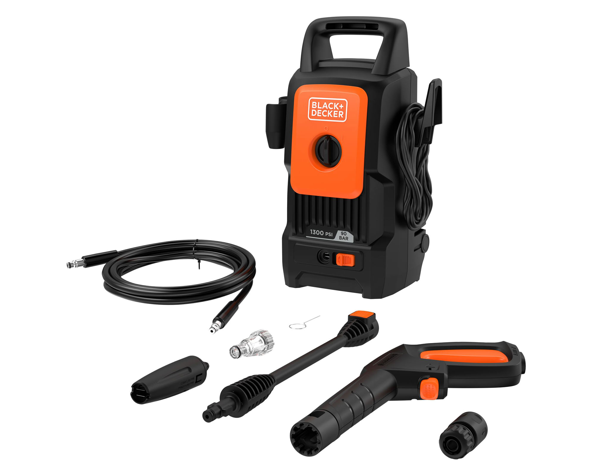 Black & Decker Hidrolavadora BEPW1300-B2C 1300 PSI 1200W 5.5 litros