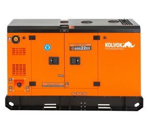Generador eléctrico a diésel trifásico&nbsp;18000W GSS22D3 Kolvok