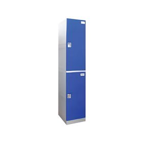 Lockers plástico 194x38x50 cm lp 1-02 llave escritorio Maletek