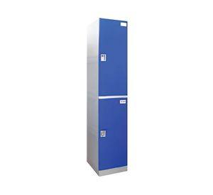 Lockers plástico 194x38x50 cm lp 1-02 llave escritorio Maletek