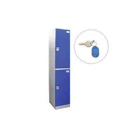 Lockers plástico 194x38x50 cm lp 1-02 llave escritorio Maletek