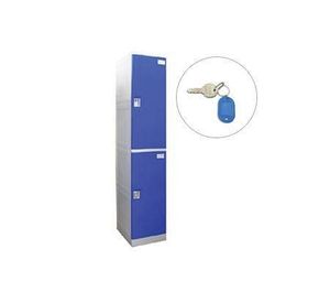 Lockers plástico 194x38x50 cm lp 1-02 llave escritorio Maletek