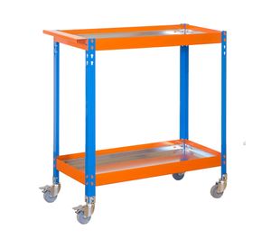 Carro de trabajo Wagon 2-400AMET azul/naranjo