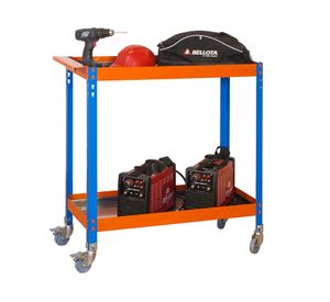 Carro de trabajo Wagon 2-400AMET azul/naranjo