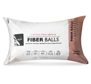Almohada 50x90 cm Fiber Balls Cannon Home