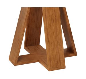 Comedor 4 sillas Celeste Talia beige/café