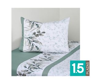 Juego de sábanas 1.5 plazas 200H Juncus diseño